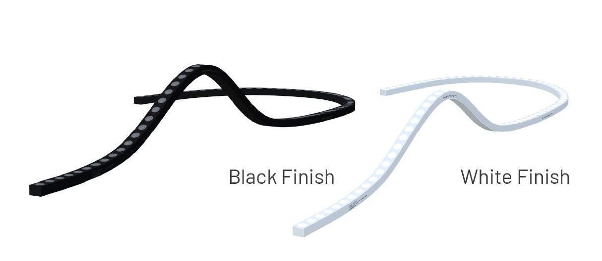 S35-3D in black and white finishes