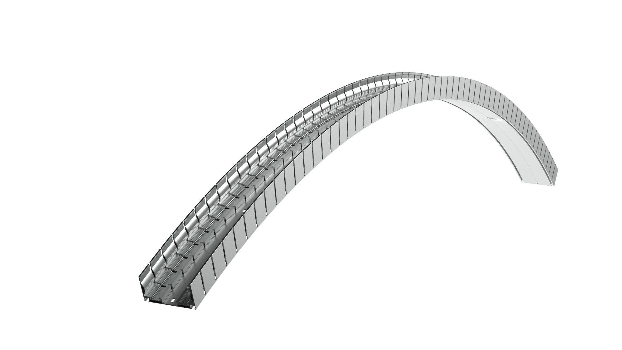 S80 bendable aluminium mounting profile